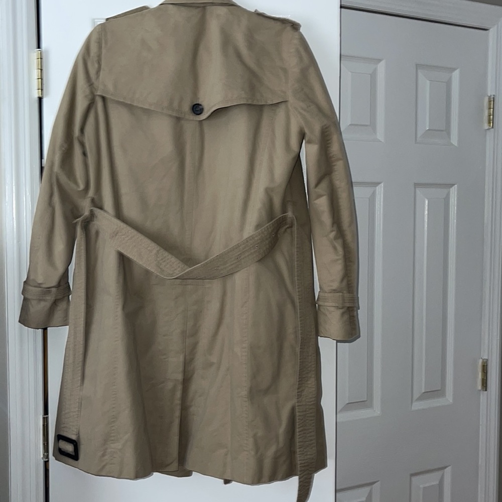 Zara Basics Khaki trench coat - Picture 3 of 4